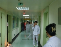 2012年计划生育科全体医务人员冬季防火疏散逃生演练