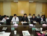 郴州市第一人民医院黄仁彬院长一行到我院交流访问