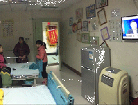 我院信息部实地勘察梳理 恢复有线电视信号
