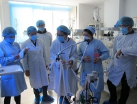 新生儿科医护团队走进基层进行对口指导
