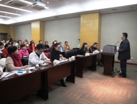 院长张林教授带队参加药学部科室例会