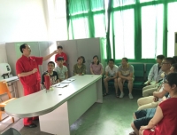 医学装备保障部联合保卫部进行消防安全技能培训