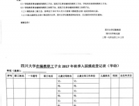 关于2017年度川大幼儿园招生工作的通知