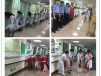 儿童血液肿瘤科组织进行消防应急演练