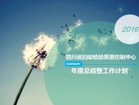 2016年四川省妇幼检验质量控制中心年度总结暨工作计划（江咏梅主任）

