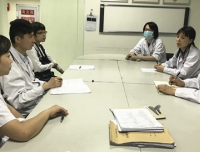 儿童心血管党团支部积极开展民主生活工作会