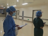 医院感染管理科对锦江院区病房进行多次环境卫生学采样