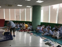 我院康复医学科组织学习“心肺复苏技术”以及“消防安全知识”