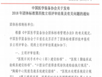 祝贺我院获得国家行业团体标准立项