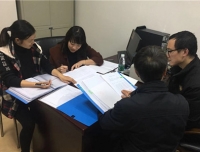 行政一党支部进行年度党建考核自查工作