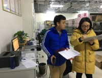 医学装备保障部开展年终医疗耗材物资盘点清查