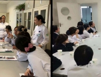 助力新院区 携手促发展
——检验科到临床科室对护理老师进行采血培训
