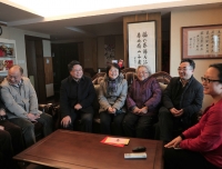 四川省委统战部副部长魏在田一行探望我院张光玗教授