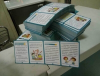 院感科发放流感防控宣传资料