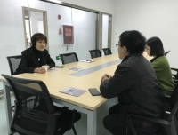 吉林大学第二医院综合档案室与我院档案科交流档案相关工作