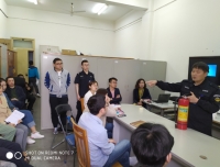 医学装备保障部开展2019年消防培训