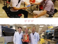 情系夕阳——
检验科为退休老师送去温暖