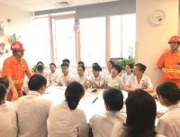 消防安全铭于心
-----记妇科肿瘤放化疗科圆满完成消防培训
