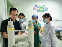 医学装备部进行高压注射器培训