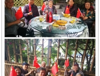 霞披夕阳情无限，霜染秋枫叶正红
                           ——记2019年华西第二医院退休职工“我爱祖国-老有所乐”重阳活动
