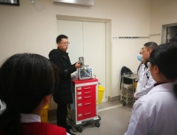 新年伊始装备部开展除颤仪技术培训