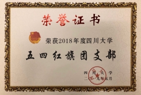 2018年度四川大学五四红旗团支部