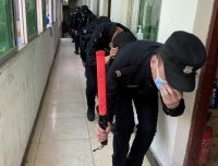 锦江院区保卫部队员集体宿舍消防应急疏散演练