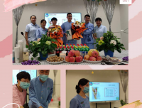 新生儿科举行援鄂人员回归欢迎会