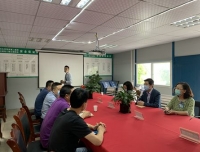 锦江区发改局领导莅临锦江院区二期项目指导工作
