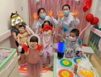 将爱进行到底
——小儿呼吸免疫科“Hi患儿”之欢乐儿童节活动
