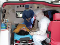 医院圆满完成疑似新冠肺炎母婴安全急救演练