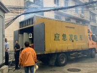 后勤管理部各小组通力配合完成食堂停电、停汽状态下的应急供餐
