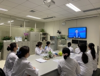 敬畏法纪 守住底线
——刘瀚旻院长为全院干部职工上廉洁党课