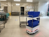 我院引入5G医院物流机器人  推进5G医院物流建设