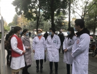 医院职能部门员工参与门诊预检分诊志愿服务