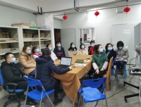 行政三党支部参加病案管理科年终总结会