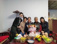 弘扬敬老传统美德，传承百年华西精神——行政一党支部组织走访慰问高龄老党员同志